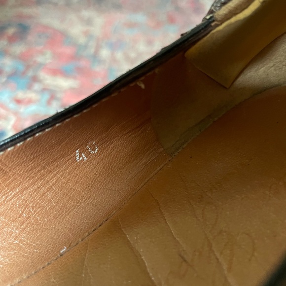 Golden Goose Leather Snakeskin Flats— women’s 40 / 10 - Picture 5 of 13